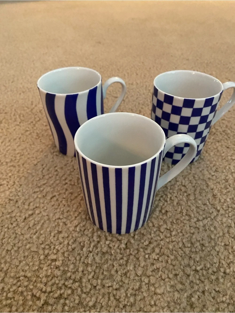 Wawel blue and white mug set (3)